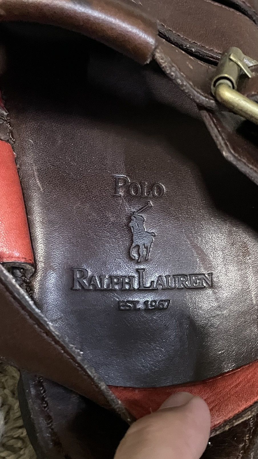 Designer × Polo Ralph Lauren × Vintage POLO RALPH LAUREN Size US 8 / EU 41 - 3 Thumbnail
