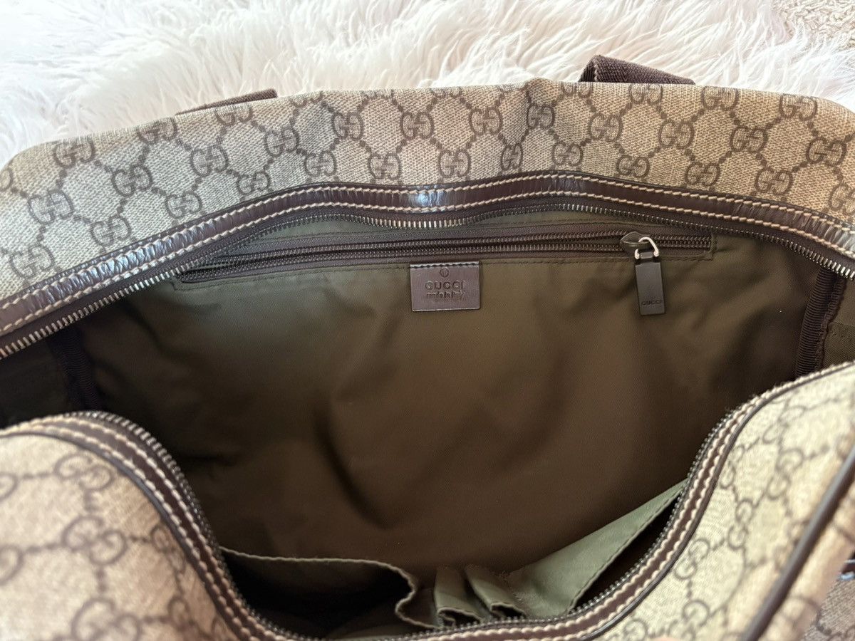 Gucci Vintage Gucci Brown Weekender authentic gucci gg monogram Size ONE SIZE - 2 Thumbnail
