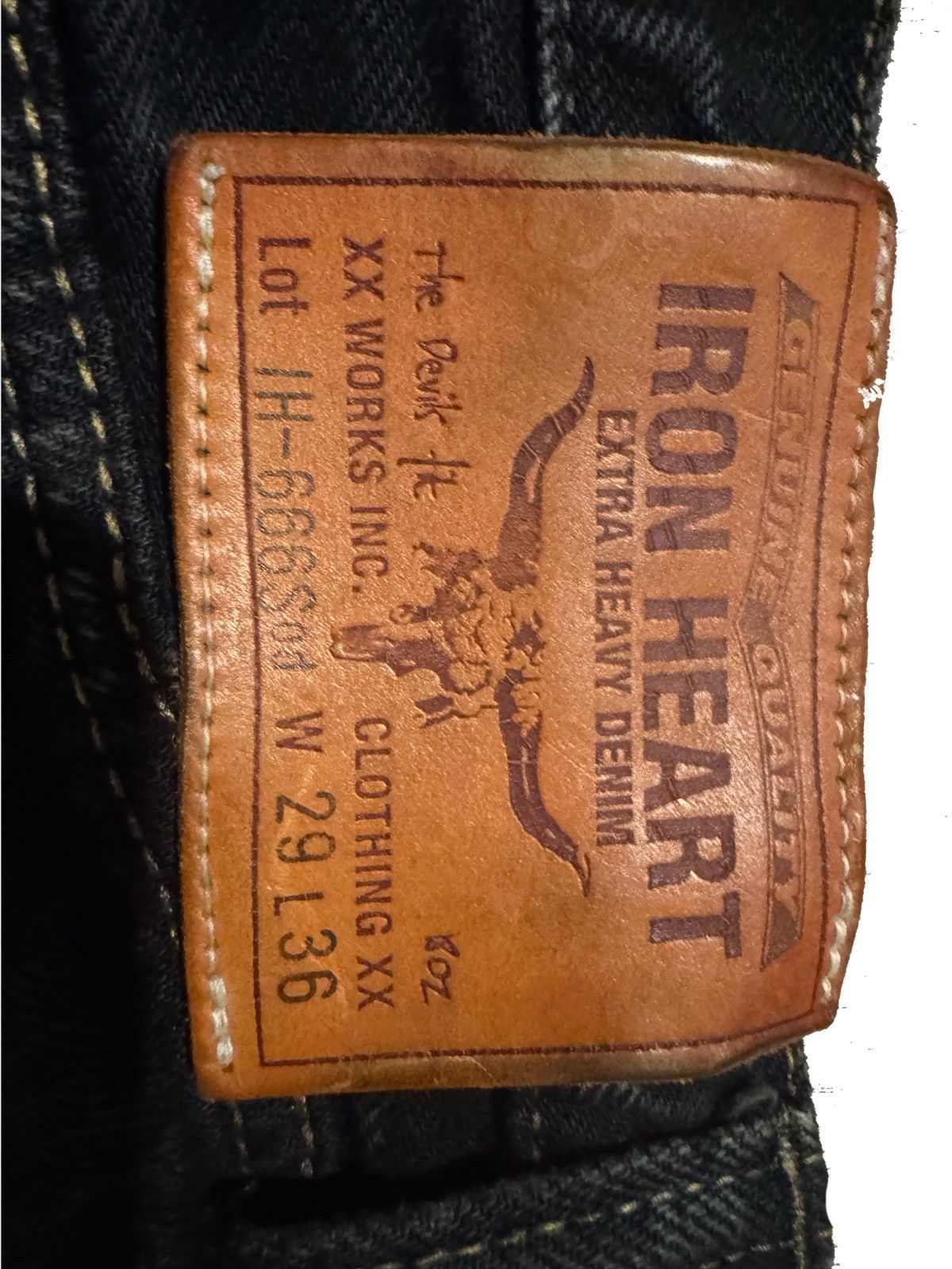 Iron Heart IRON HEART DENIM Size US 29 - 3 Thumbnail