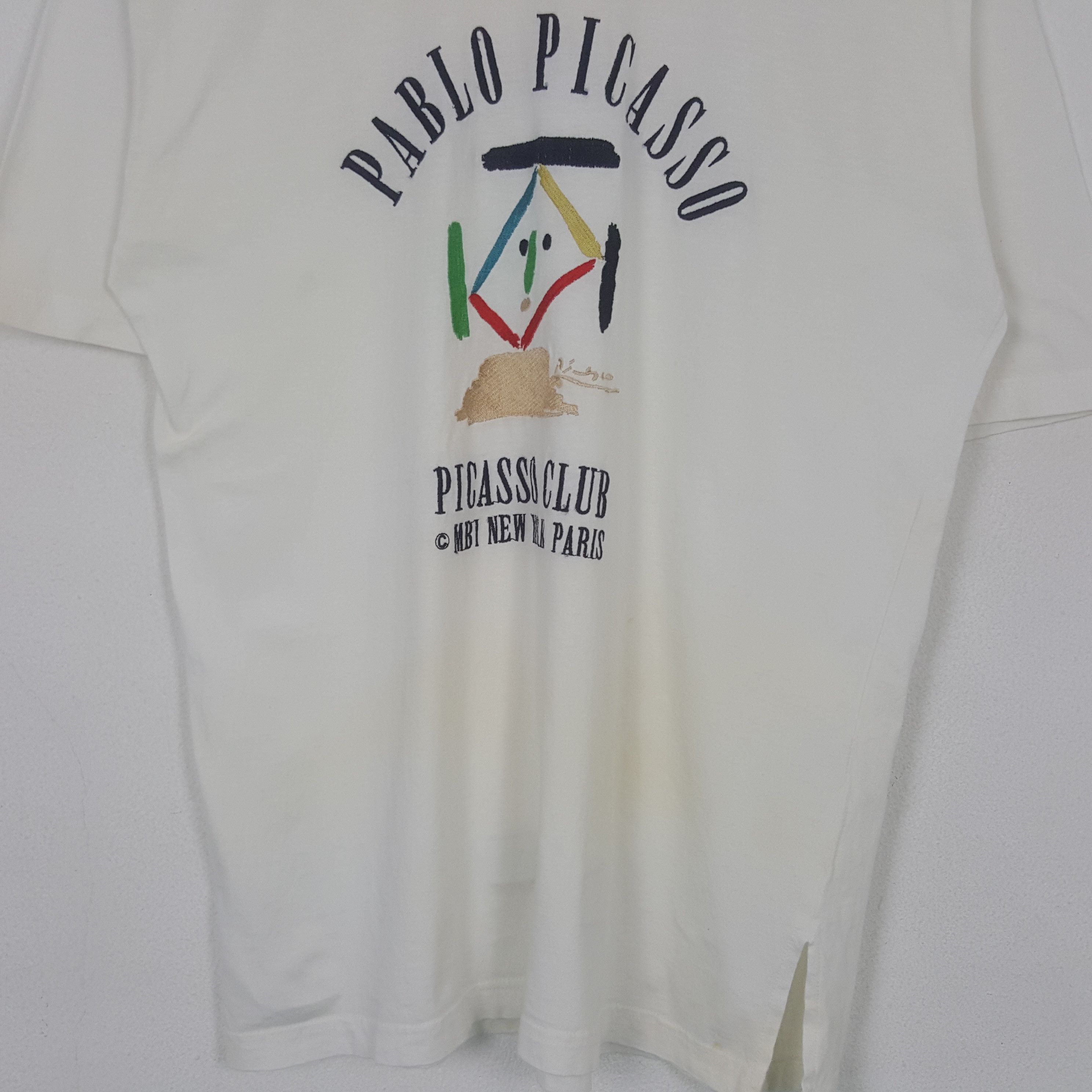 Vintage Vintage Pablo Picasso Spanish Artists Tshirt N294N79 Size US M / EU 48-50 / 2 - 2 Thumbnail