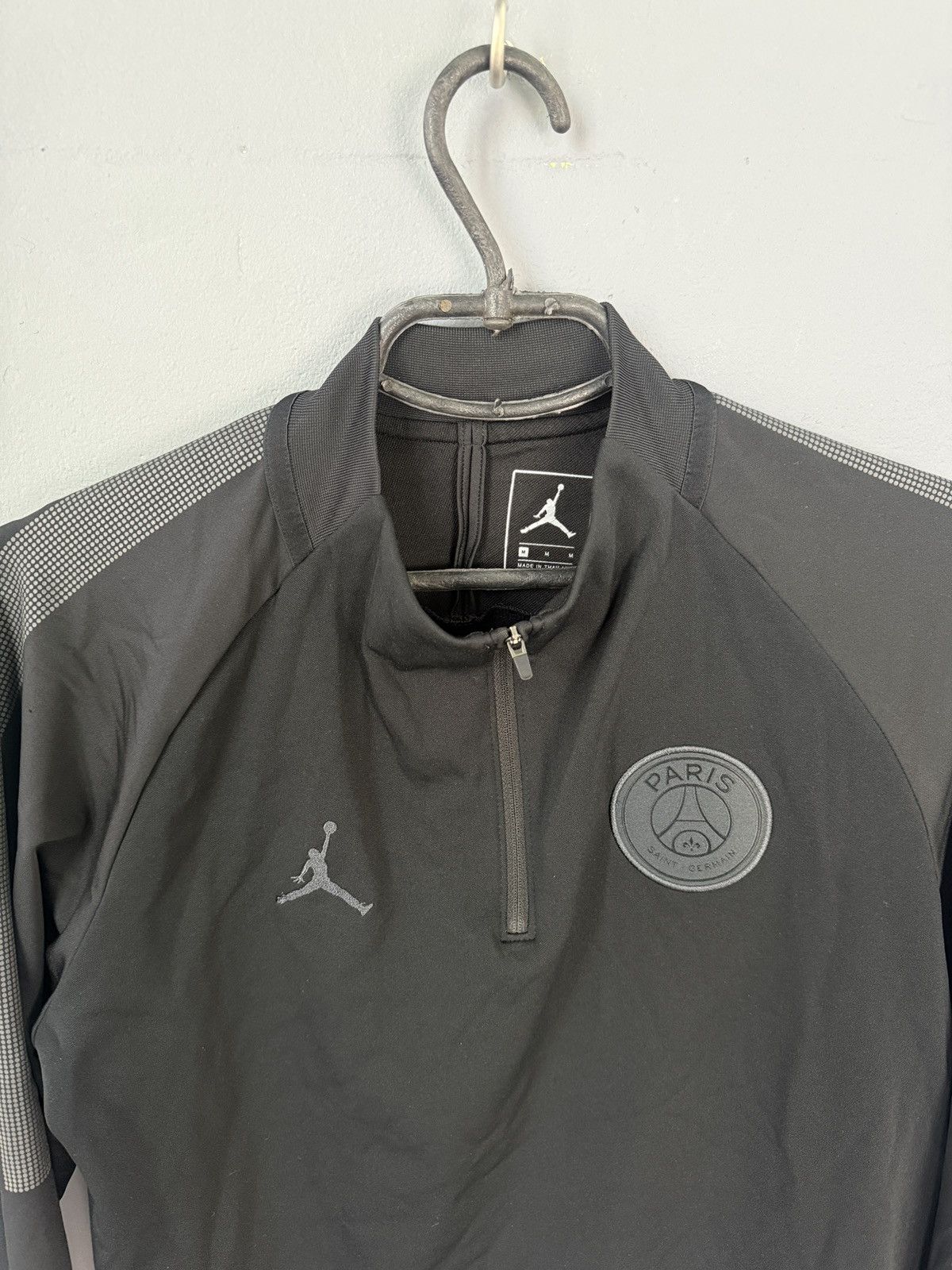 Nike PSG PARIS SAINT GERMAIN 1/3 ZIP TRAINING JACKET SZ L Size US M / EU 48-50 / 2 - 5 Thumbnail