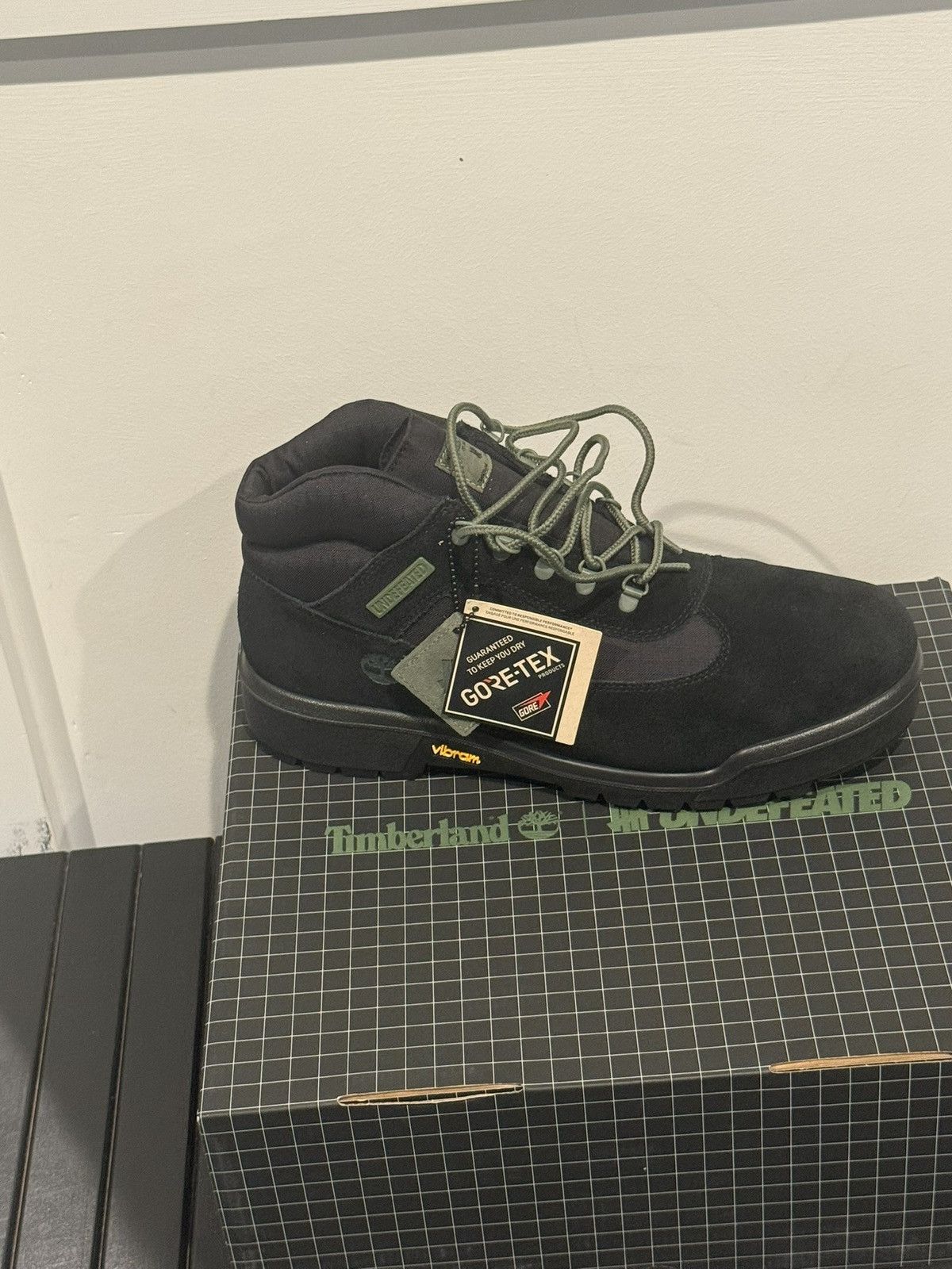 Other Timberland Field Boot Lace Up Gore-Tex Undefeated Black 11.5 Size US 11.5 / EU 44-45 - 3 Thumbnail