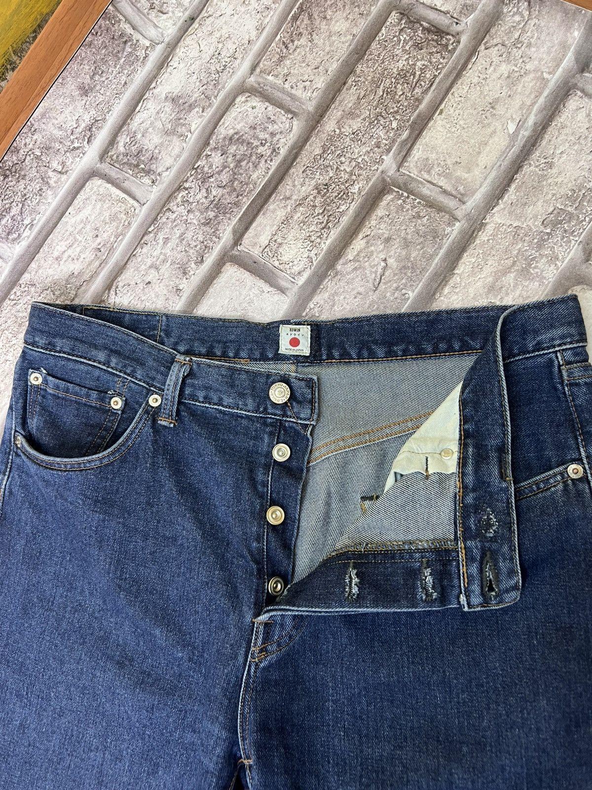 Edwin × Japanese Brand × Vintage Edwin Jeans Denim Size US 34 / EU 50 - 5 Thumbnail