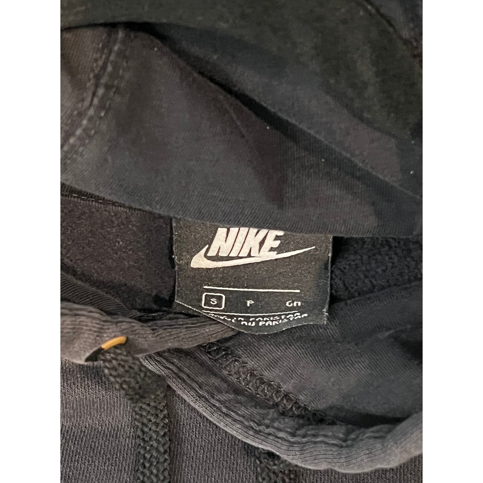 Nike Nike Black Pullover Hoodie Mens S Size US S / EU 44-46 / 1 - 3 Thumbnail