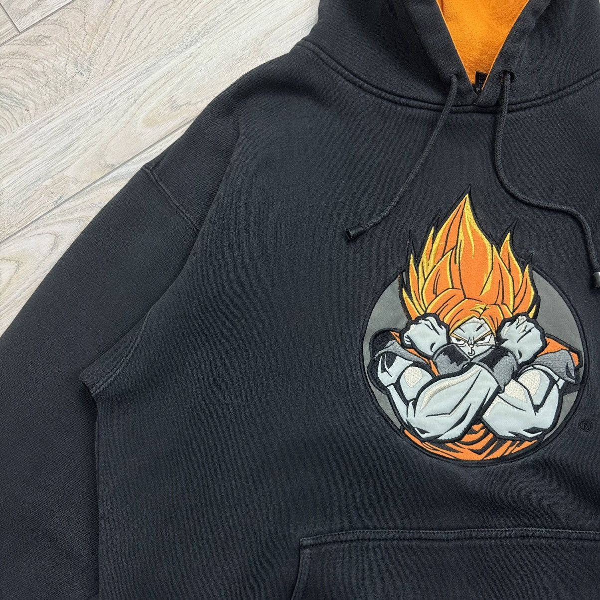 Anime Rare Dragonball Z Goku 2001 Vintage Sunfaded Hoodie Anorak Size US L / EU 52-54 / 3 - 7 Thumbnail