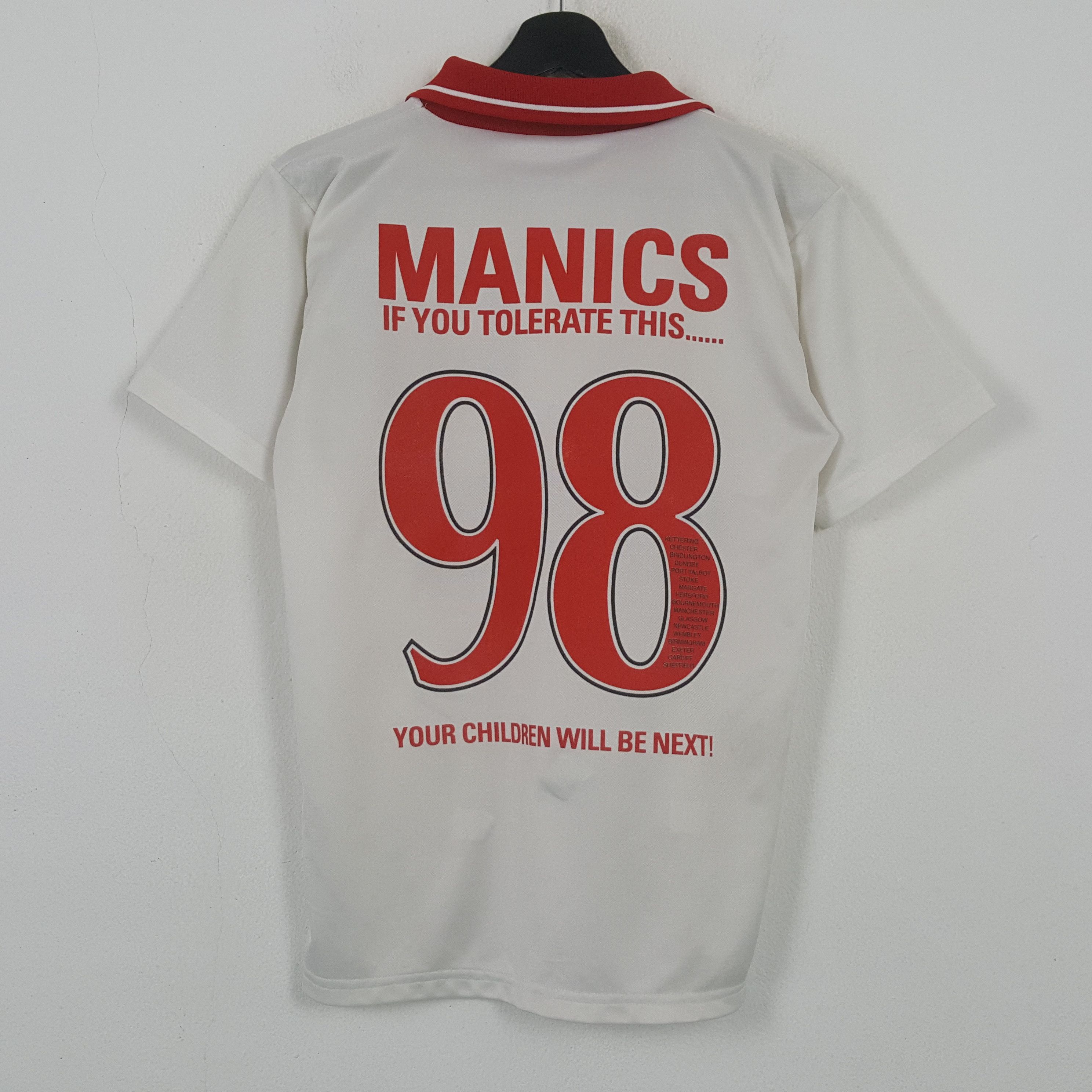 Vintage Manic Street Preachers Jersey 32 Size US S / EU 44-46 / 1 - 3 Thumbnail