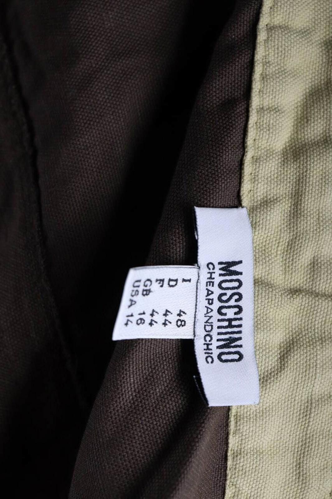 Moschino Moschino Cheap And Chic Linen Summer Dress Size 48 Size M / US 6-8 / IT 42-44 - 10 Thumbnail