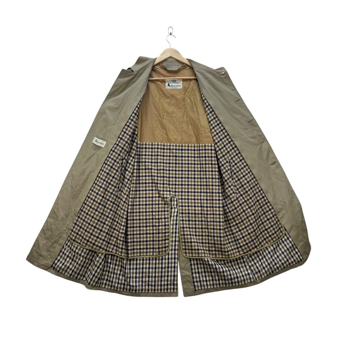 Aquascutum 💥Vintage Aquascutum Trench Coat Jacket Size US M / EU 48-50 / 2 - 3 Thumbnail