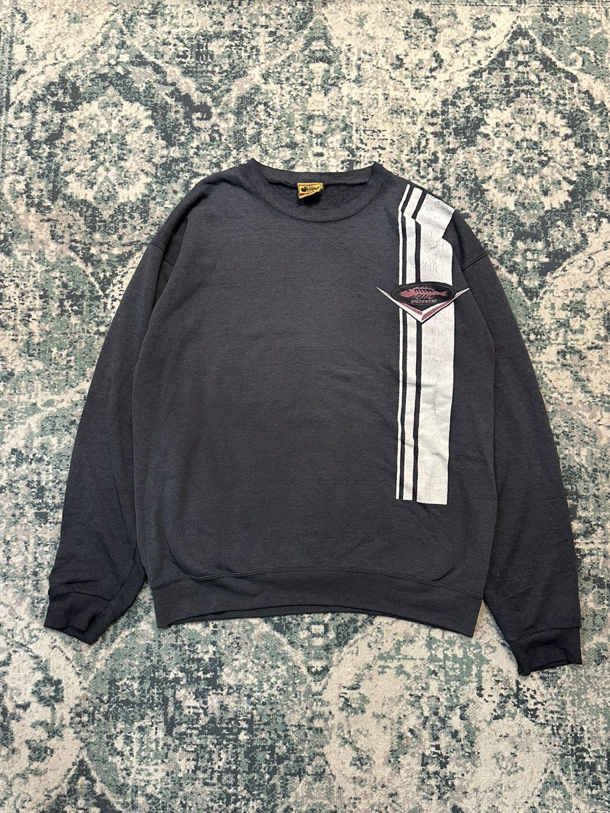 Vintage 1980 - Vintage Bronze Age Skateboards Sweatshirts Fishbone Size US L / EU 52-54 / 3 - 2 Thumbnail