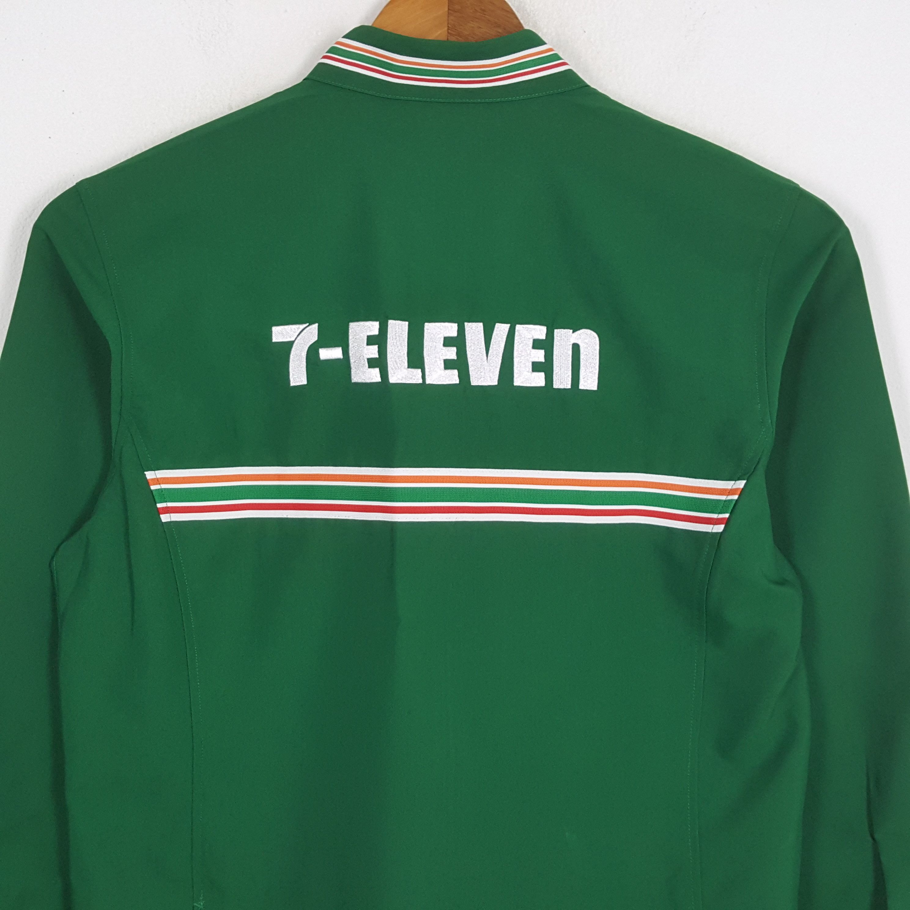 Japanese Brand × Vintage Vintage 7-ELEVEn Japanese Workers Uniform Shirt Jacket Size US M / EU 48-50 / 2 - 2 Thumbnail