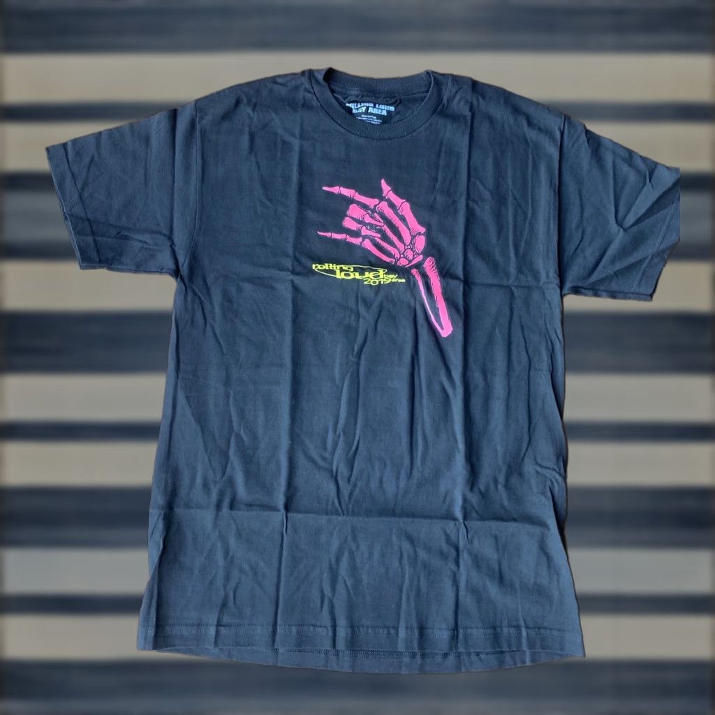 Area VINTAGE Rolling Loud T-Shirt Stadium Bay Area Skeleton Hand 2019 Black L Mens Geared Shirt Size US L / EU 52-54 / 3 - 1 Thumbnail