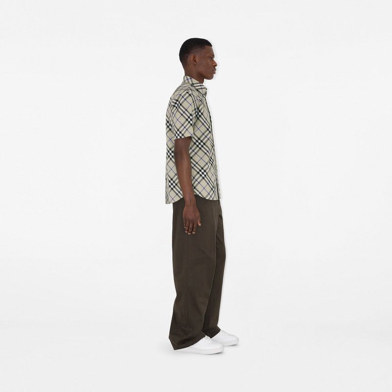 Burberry o1w1db10326 Check Cotton Shirt in Multicolor Size US M / EU 48-50 / 2 - 6 Thumbnail