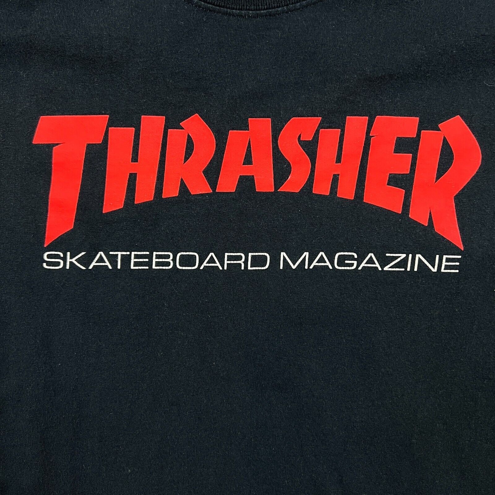 Thrasher × Vintage Thrasher Magazine T Shirt Skateboard Spell Out Graphic Tee Size US M / EU 48-50 / 2 - 3 Thumbnail