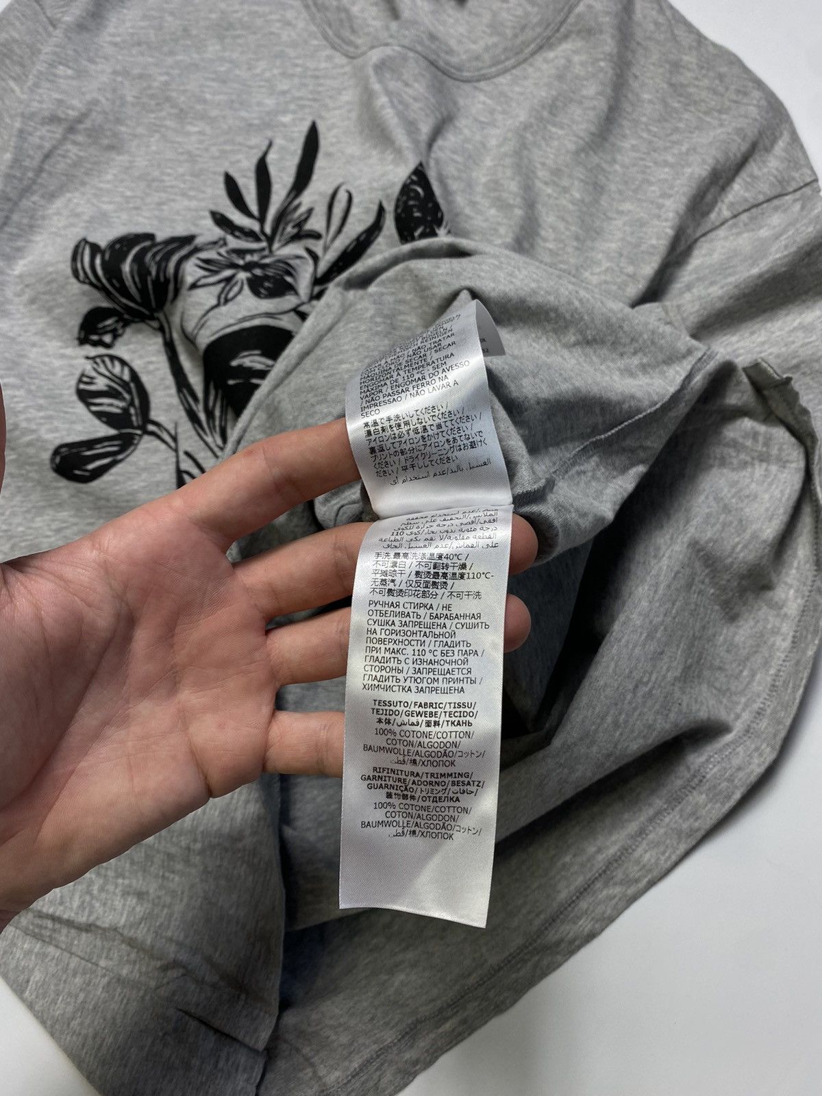 Alexander McQueen Alexander McQueen T-shirt Skull Flower Logo Size US M / EU 48-50 / 2 - 7 Thumbnail