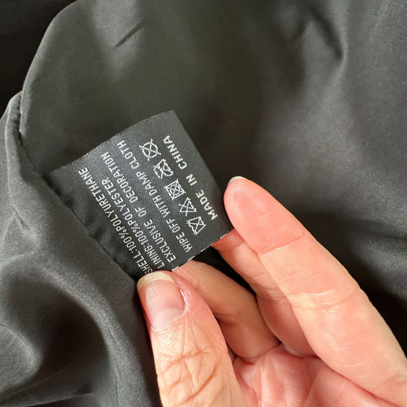 Other Black Leatherette Narrow Lapel Button Sleeve Blazer M Size M / US 6-8 / IT 42-44 - 8 Thumbnail