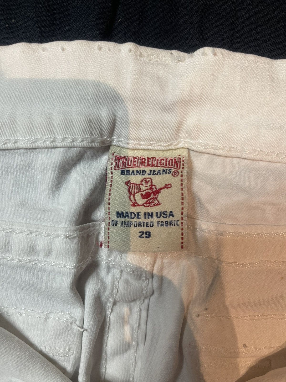 True Religion TRUE RELIGION white jeans model SERENA Size 29" - 8 Thumbnail