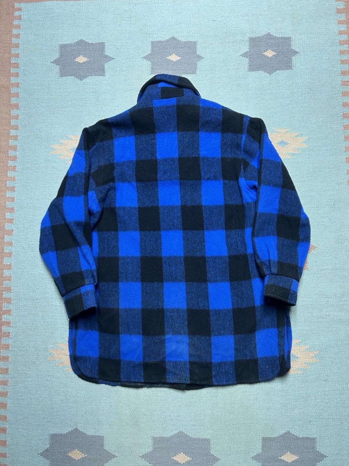 Vintage Vtg 80s Eddie Bauer snap jacket wool blend NWT DISTRESSED S Size S / US 4 / IT 40 - 7 Thumbnail