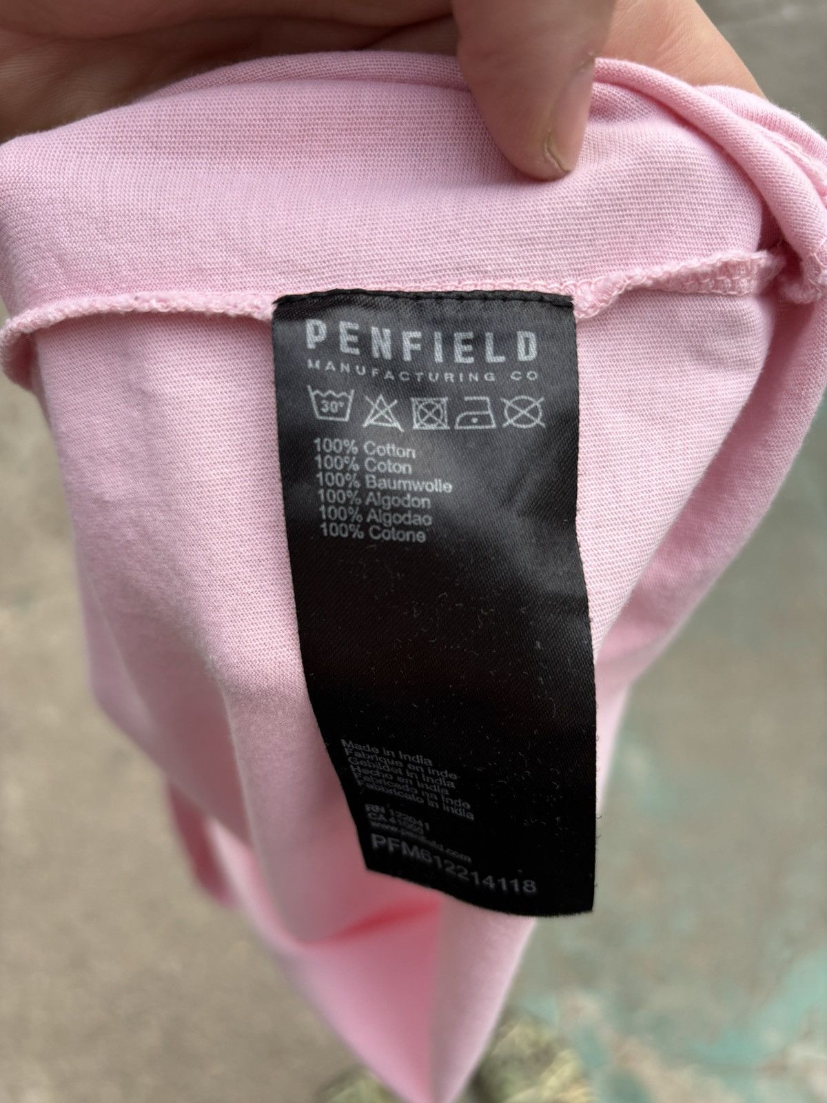 Penfield Penfield Pocket Pink Tee Size US XL / EU 56 / 4 - 7 Thumbnail