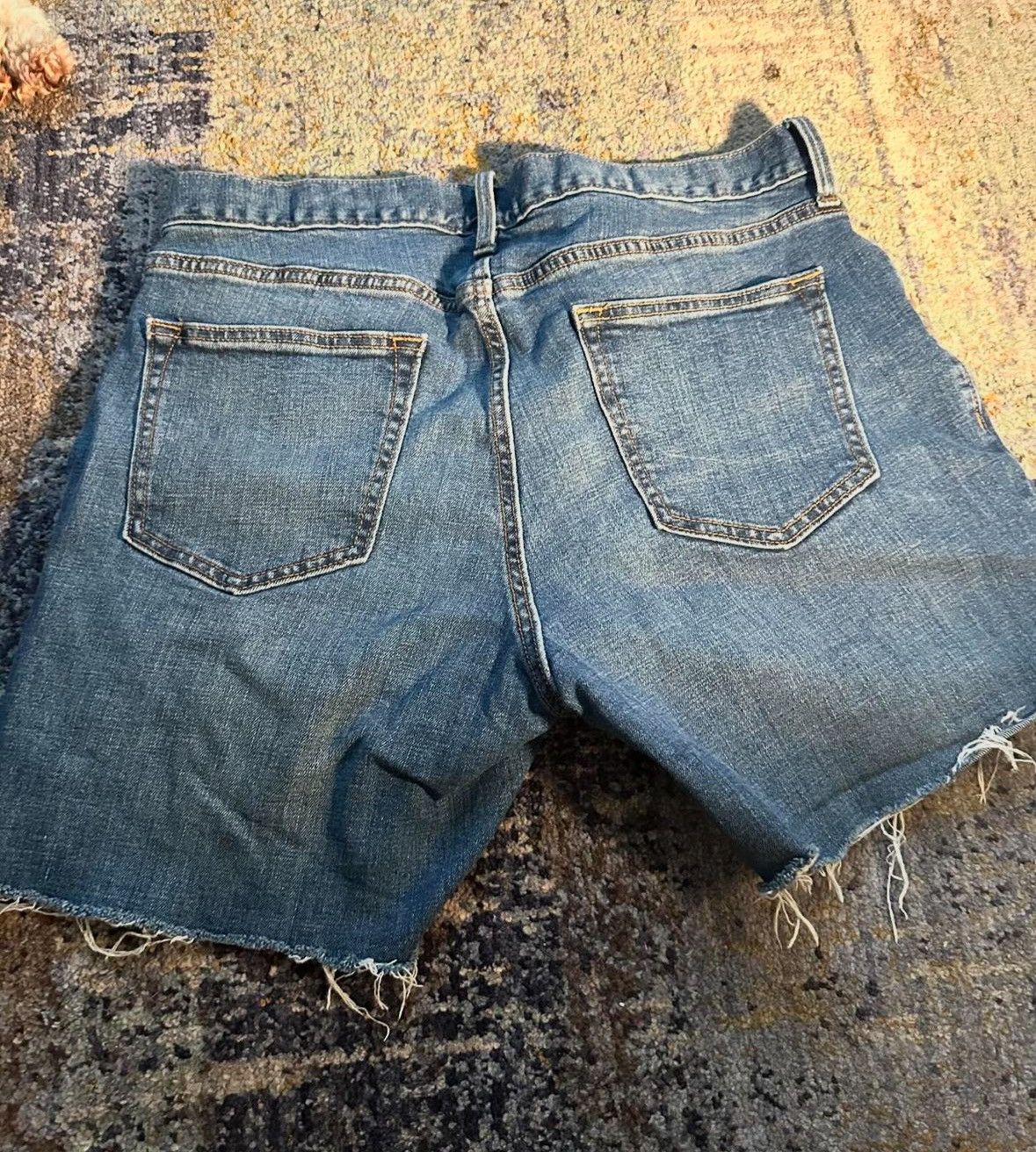 Vintage blue navy jorts Size 32" / US 10 / IT 46 - 2 Thumbnail