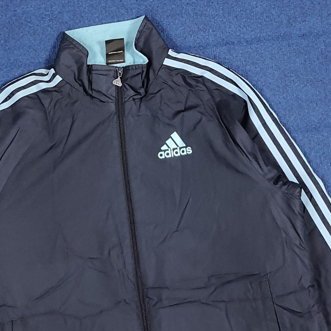 Adidas Vintage Adidas Stripes Custom Yohji Logo Jacket C281N12 Size US M / EU 48-50 / 2 - 4 Thumbnail