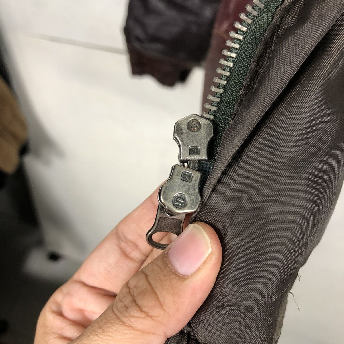Japanese Brand 🔥VINTAGE BIKER LEATHER JACKET BERMANS ISSEY MIYAKE Size US M / EU 48-50 / 2 - 19 Thumbnail