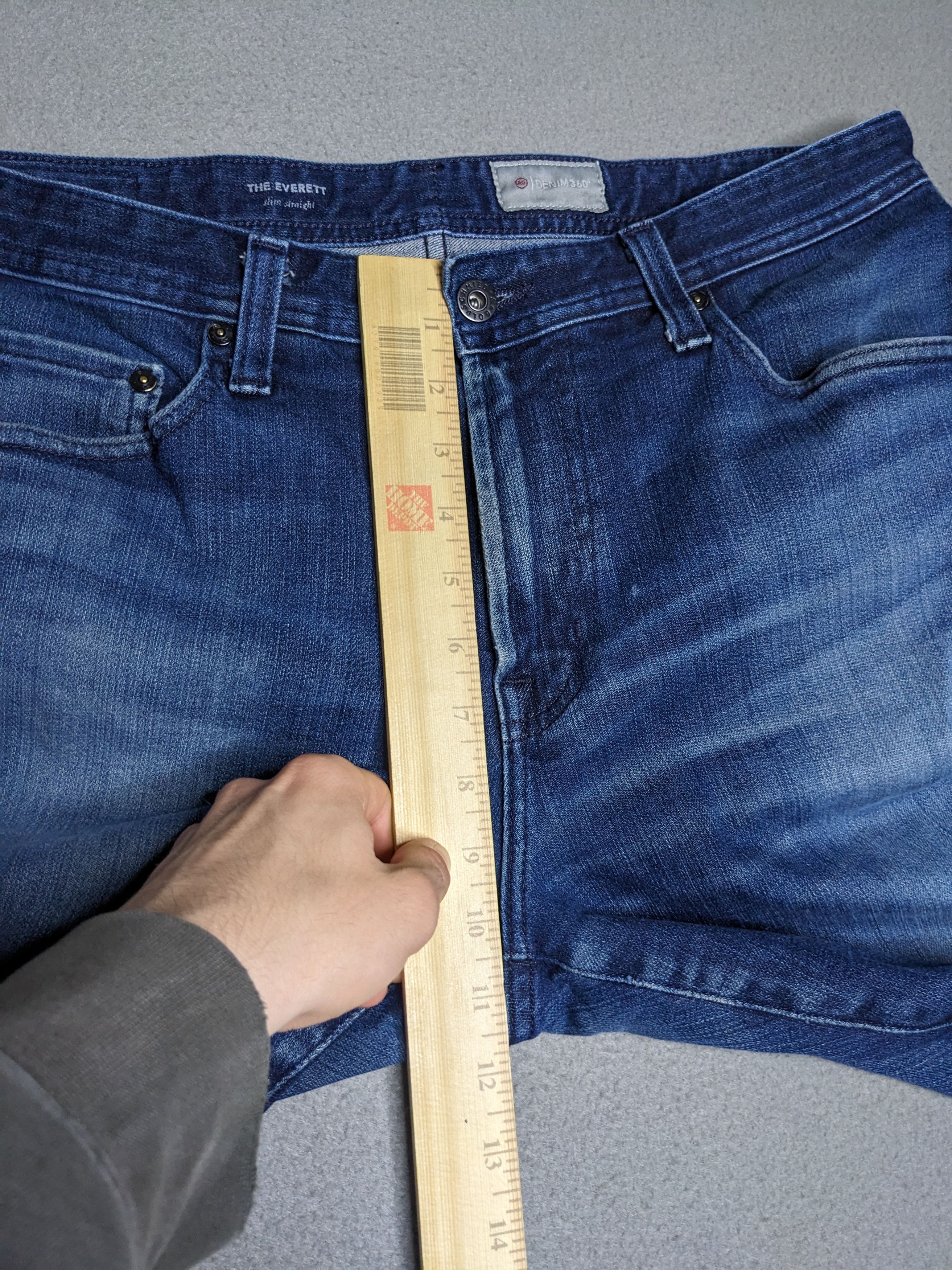 AG Adriano Goldschmied AG Adriano Goldschmied Everett Jeans 34x32 Slim Straight Size US 34 / EU 50 - 21 Thumbnail