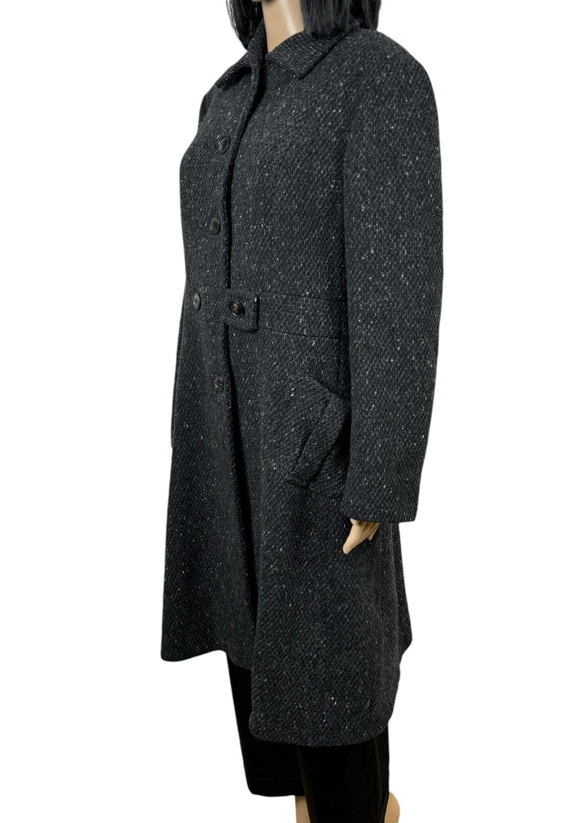 Weekend Max Mara Weekend Max Mara Knit Overcoat Lana Wool size US12 IT46 Size L / US 10 / IT 46 - 7 Thumbnail