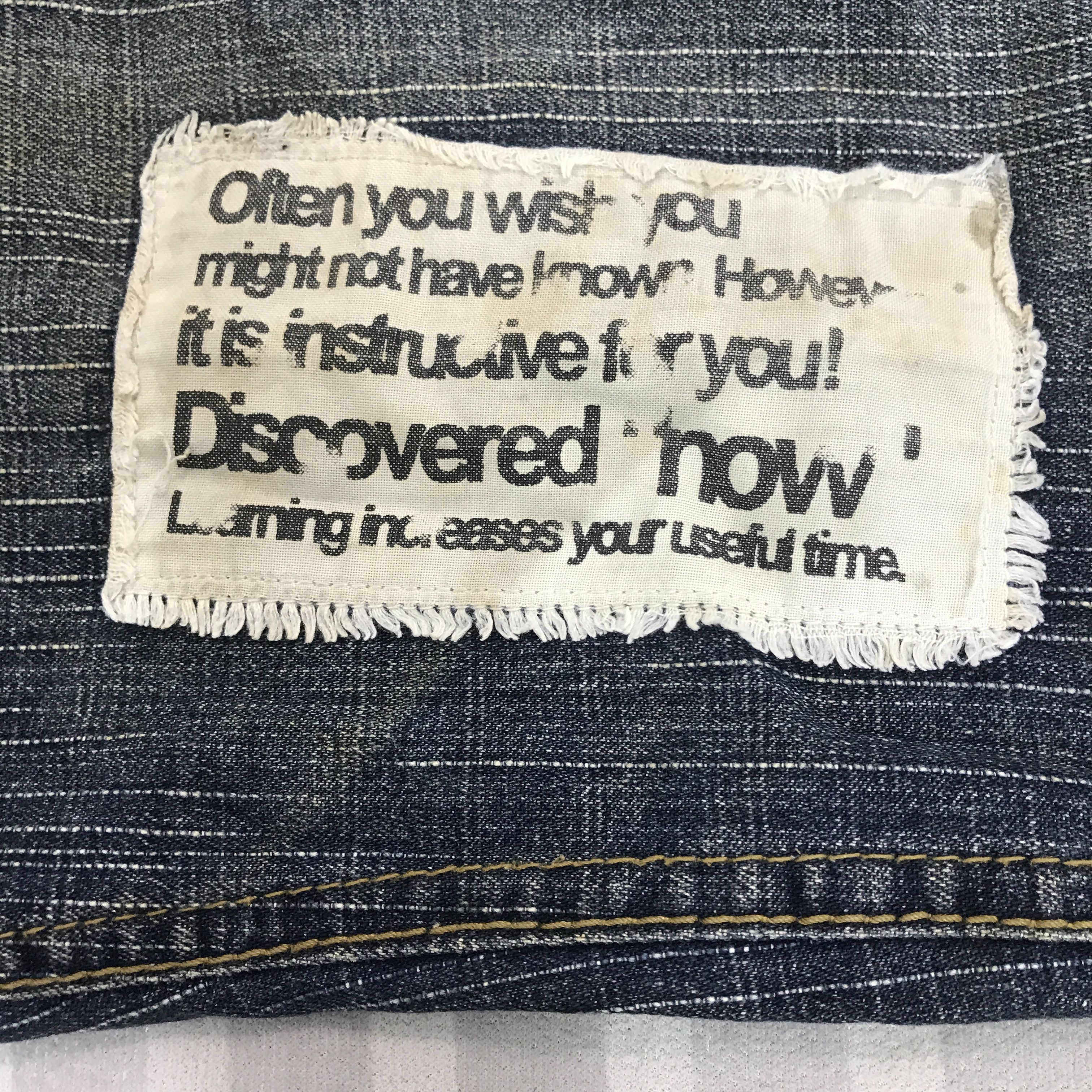 Japanese Brand Vintage Gri Gri Japan design ifsixwasnine denimJeans Size US 32 / EU 48 - 14 Thumbnail