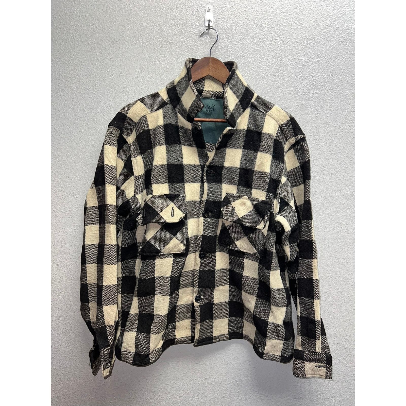 Vintage Vintage Fashion wagon Button Up Shirt Plaid Minnesota HOLES Size US XL / EU 56 / 4 - 1 Thumbnail