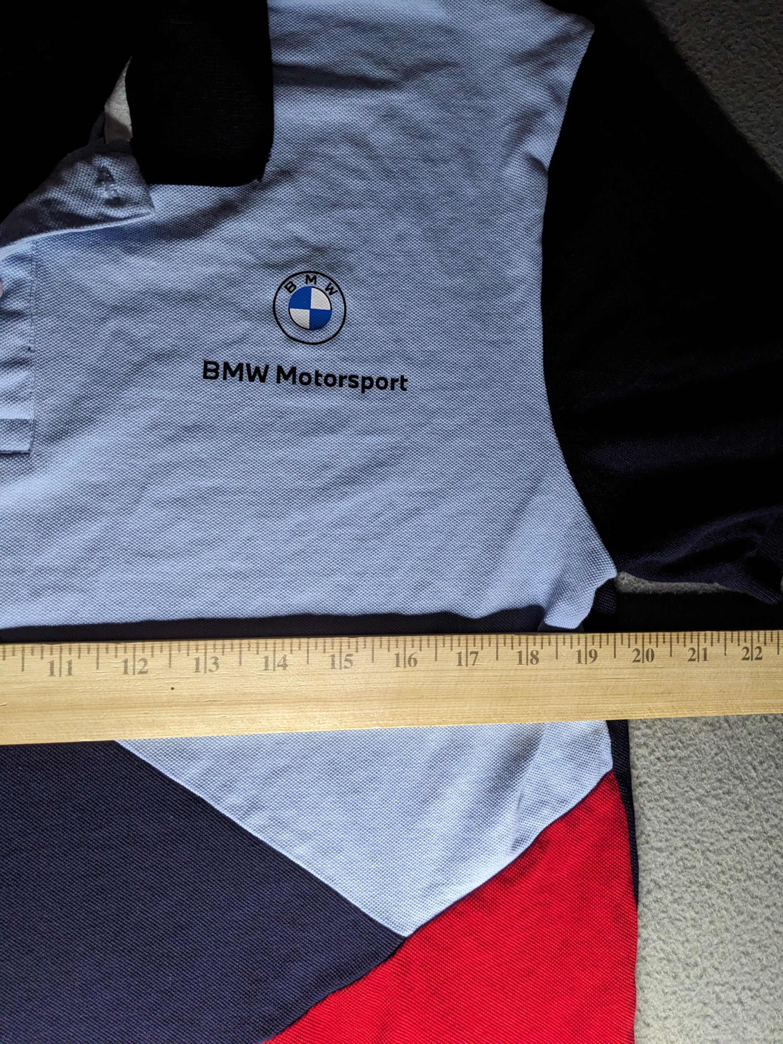 BMW × Puma Puma BMW M Motorsport Mens Colorblock Polo Shirt Size Large Size US L / EU 52-54 / 3 - 10 Thumbnail