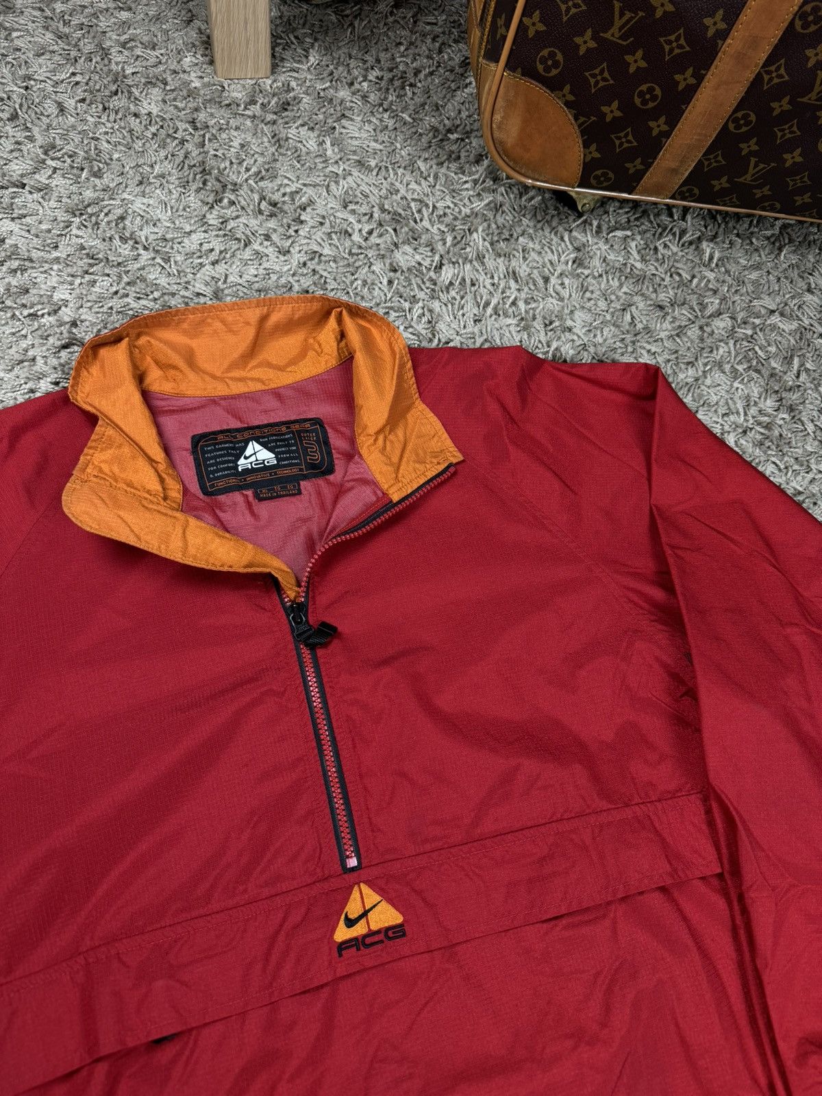 Nike × Nike ACG Nike ACG central swoosh anorak original casual item Size US XL / EU 56 / 4 - 2 Thumbnail