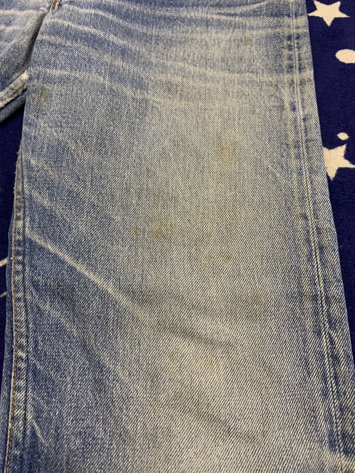 Levi's Vintage Clothing Levi’s 501 USA Vintage Denim Jeans — Altered & Distressed Size US 27 - 4 Thumbnail