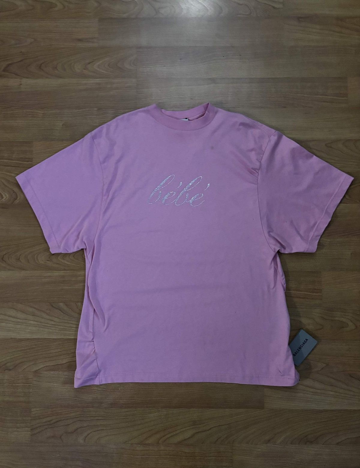 Balenciaga pink balenciaga bebe t shirt Size US S / EU 44-46 / 1 - 1 Thumbnail