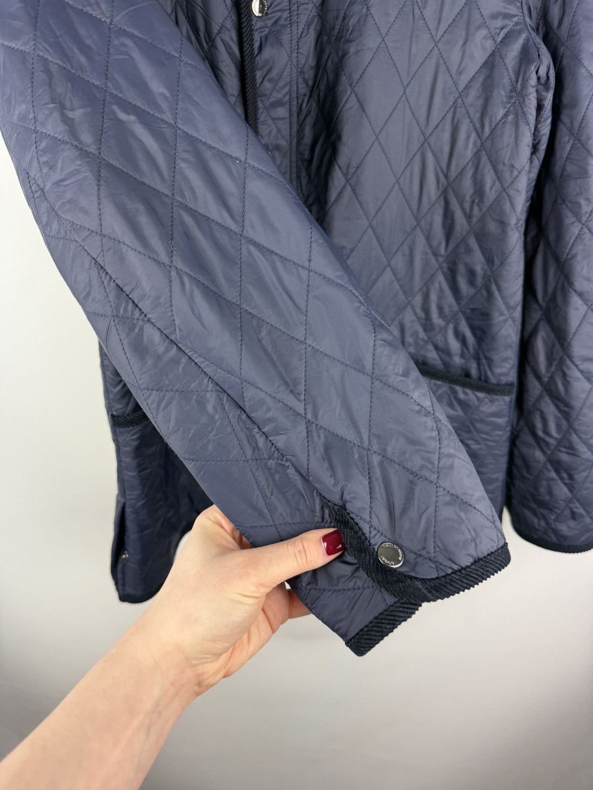 Aquascutum Aquascutum Men’s Quilted Check Lined Jacket Size S Size US S / EU 44-46 / 1 - 10 Thumbnail