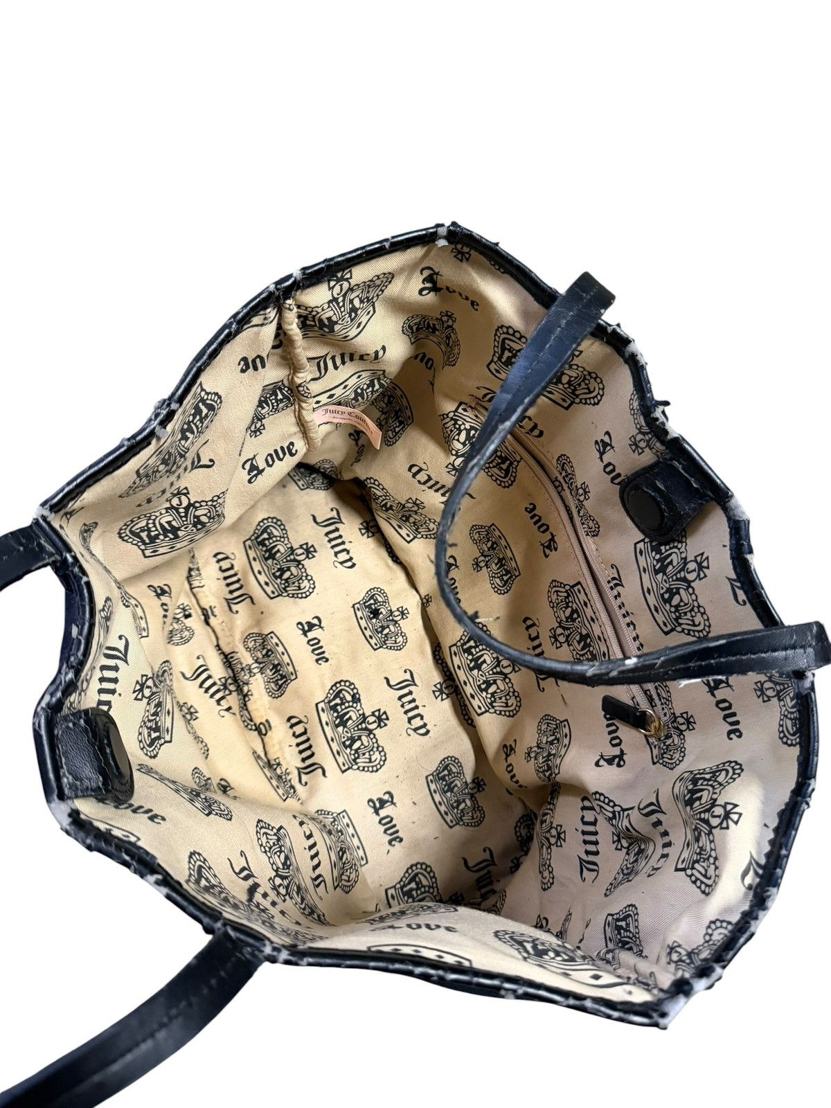 Juicy Couture Vintage Juicy Couture velvet tote bag Size ONE SIZE - 7 Thumbnail