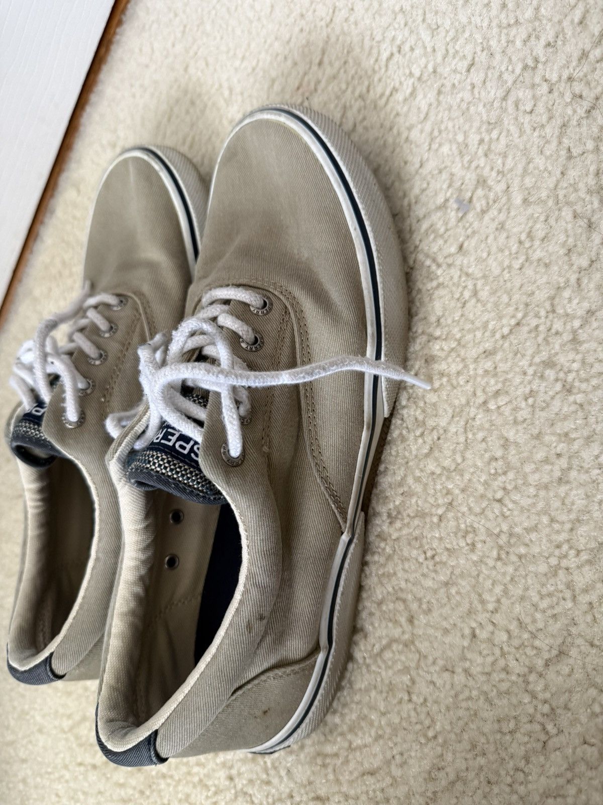 Sperry Sperry khaki canvas skateboarding shoes Size US 10 / EU 43 - 5 Thumbnail