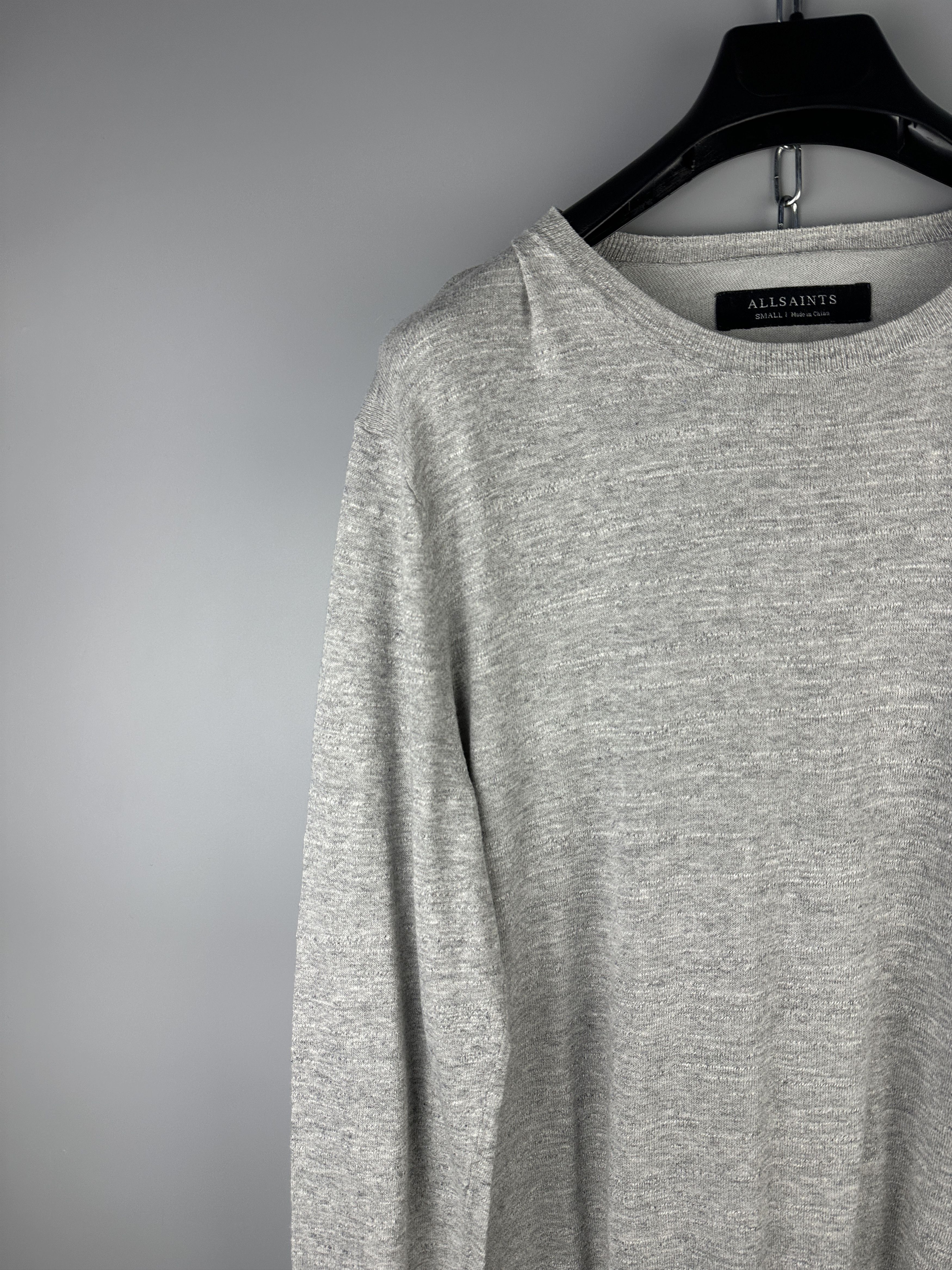 Allsaints × Designer Allsaints Cotton Long Sleeve Rosso Sweater Jumper Size US S / EU 44-46 / 1 - 4 Thumbnail