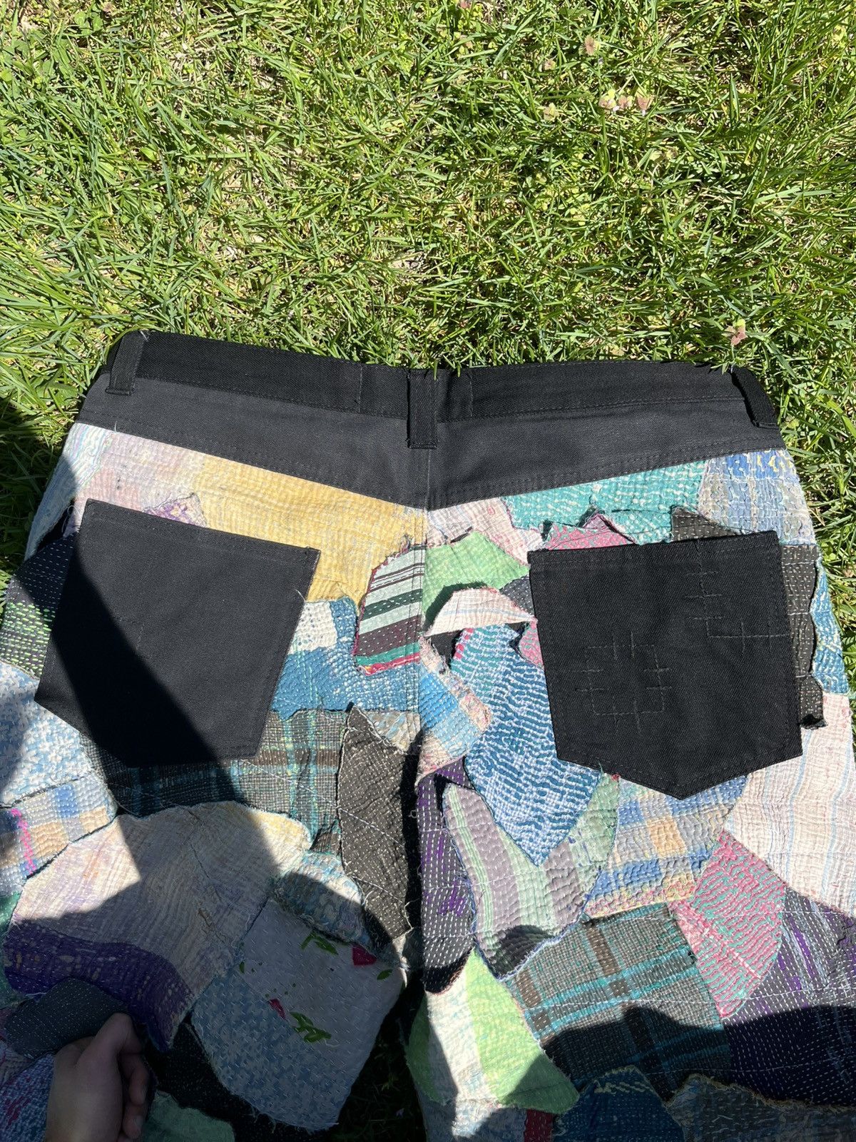 Kentucky Boy Tyler × Vintage Kentucky Boy Tyler Dogma Patchwork Pants 38 Size US 38 / EU 54 - 11 Thumbnail