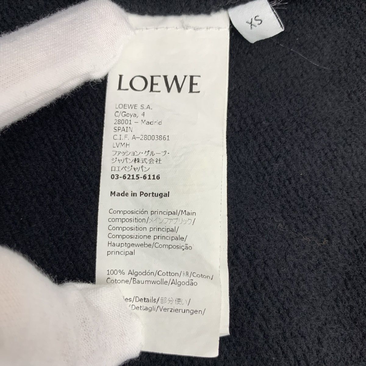 Loewe Loewe Spirited Away Series Logo Hooded Sweatshirt K26WX Size XS / US 0-2 / IT 36-38 - 7 Thumbnail