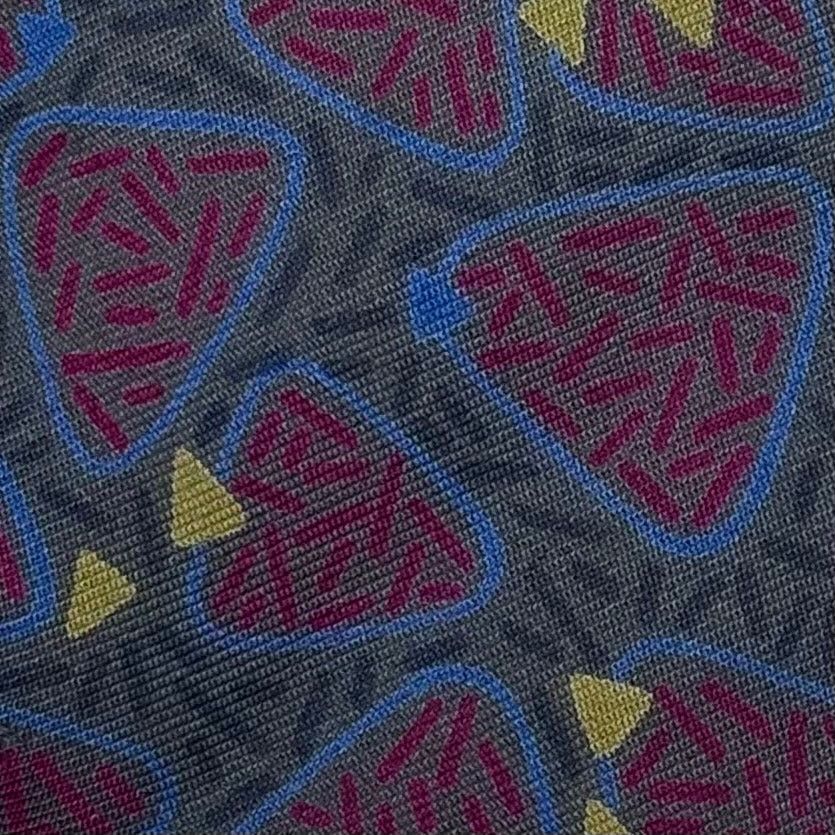 Saint Laurent Paris YSL Abstract Pattern Tie Size ONE SIZE - 2 Thumbnail