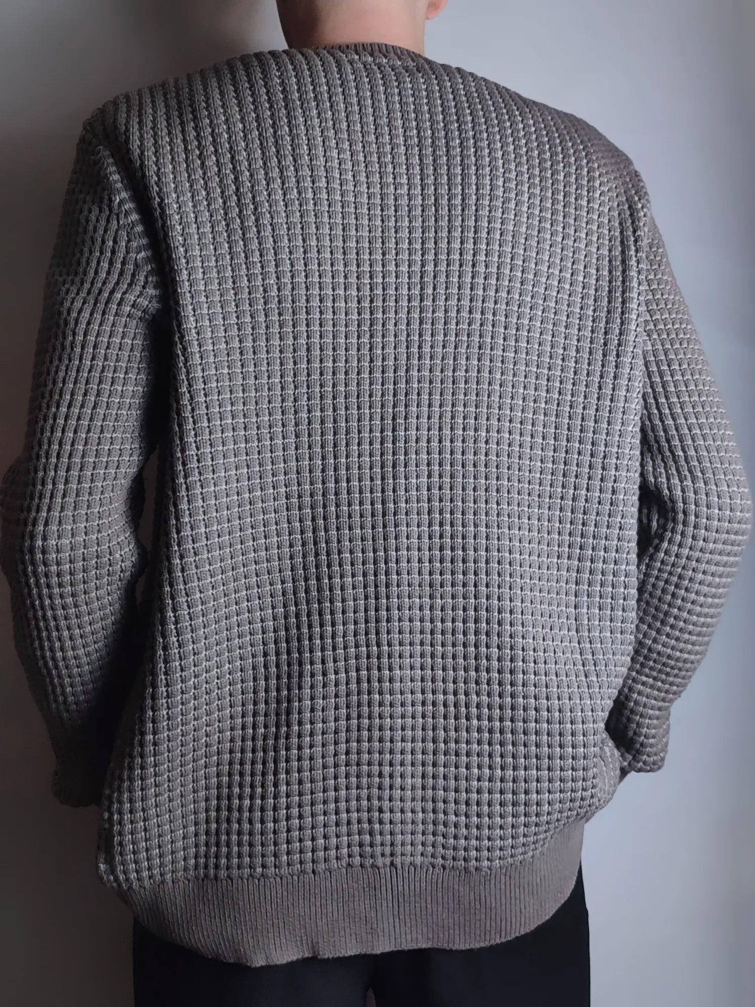 Allsaints Allsaints Open Waffle Heavy Cardigan Size US L / EU 52-54 / 3 - 3 Thumbnail