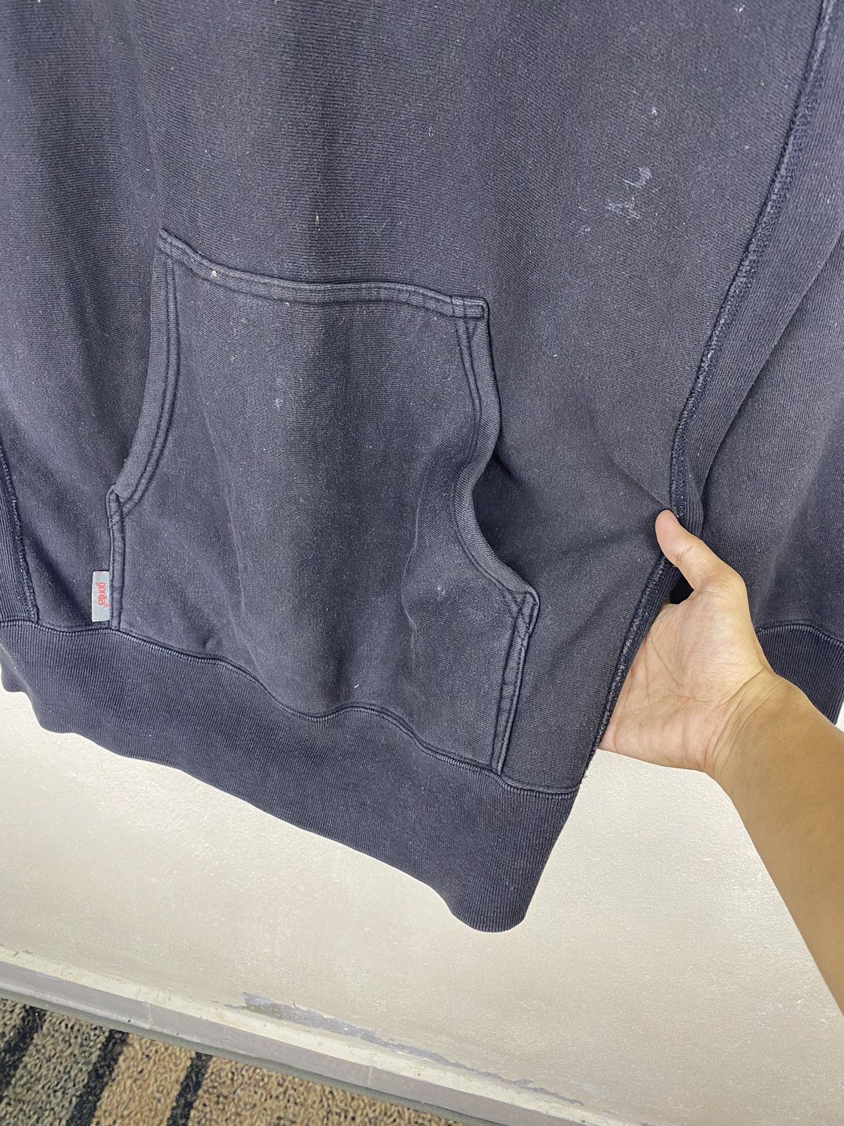 Vintage Vintage RARE 90’s GORILLA “Goritec” Reverse Weave Hoodie Size US M / EU 48-50 / 2 - 4 Thumbnail