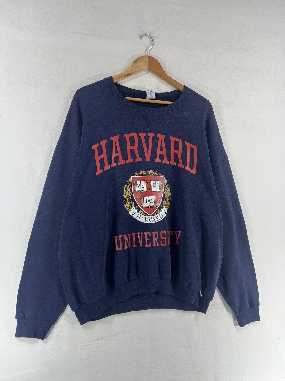 Russell Athletic Vintage Harvard Russell Athletic Spellout Sweatshirt Size US XXL / EU 58 / 5 - 5 Thumbnail