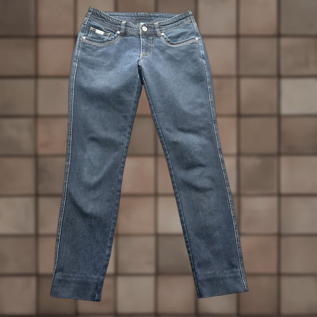 Vintage Kuhl Pants Women 6 Regular Blue Cotton Outdoors Hiking Low Rise Pants Size 28" / US 6 / IT 42 - 1 Thumbnail