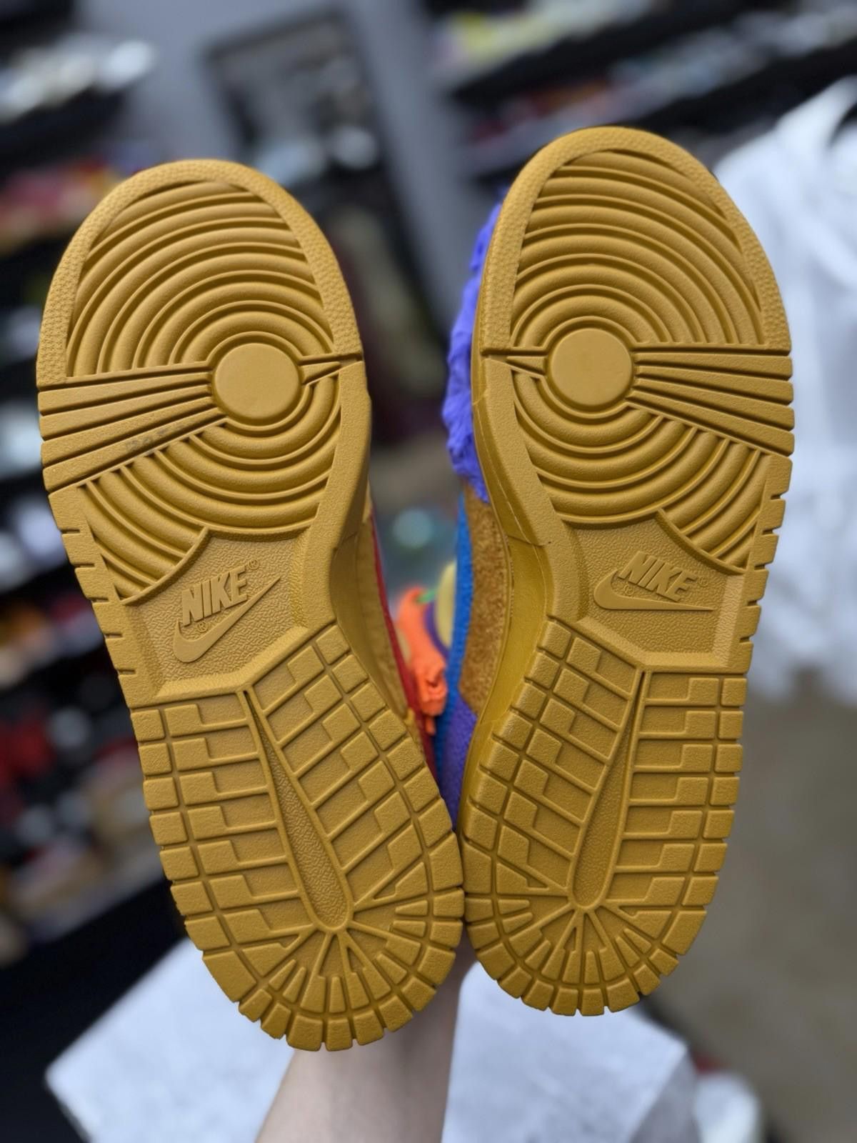 Nike Size 9.5 Cactus Plant Flea Market x Dunk Swamp Sponge Purple Size US 9.5 / EU 42-43 - 8 Thumbnail