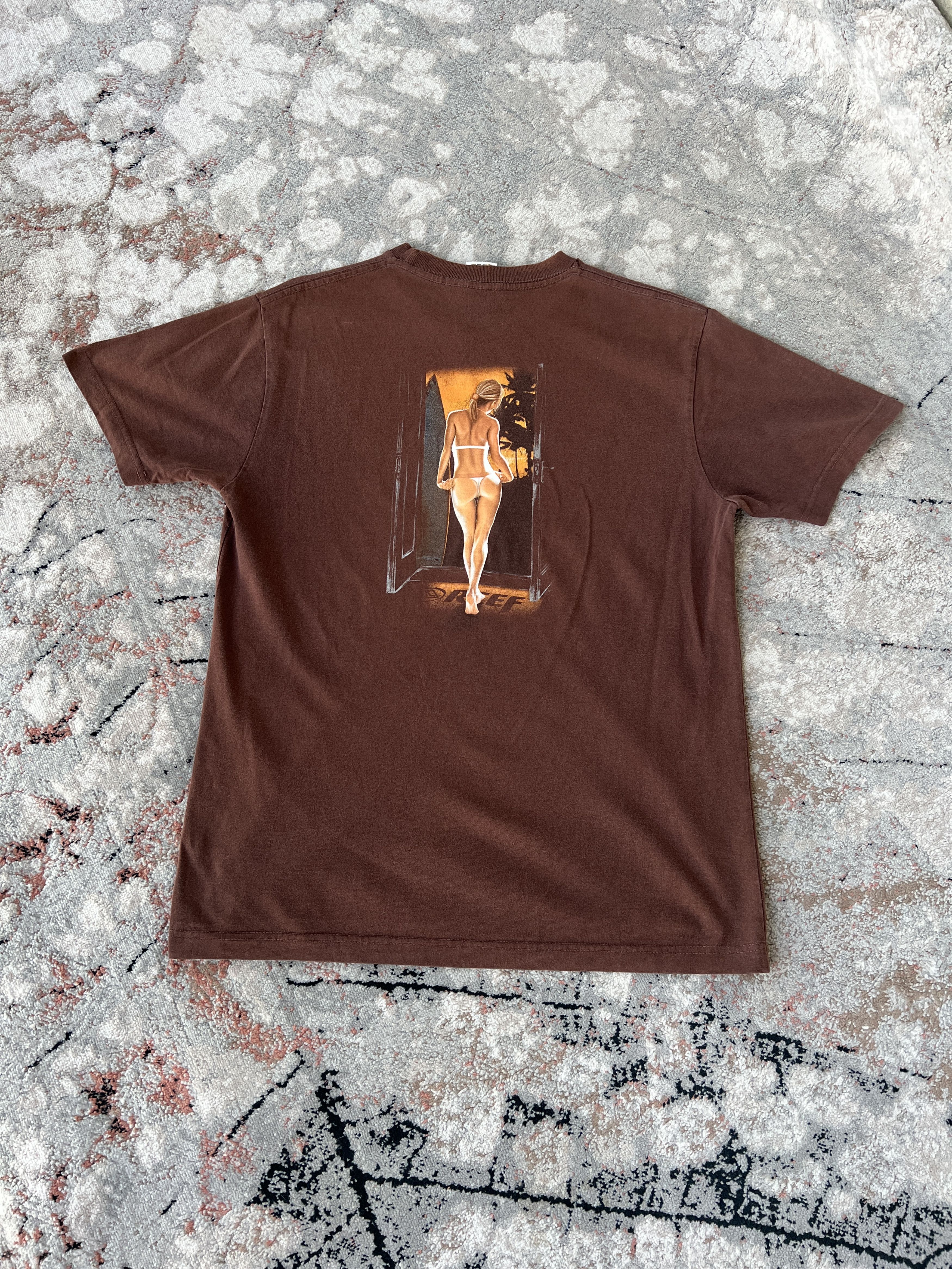 REEF REEF Vintage Tee Size US S / EU 44-46 / 1 - 1 Thumbnail