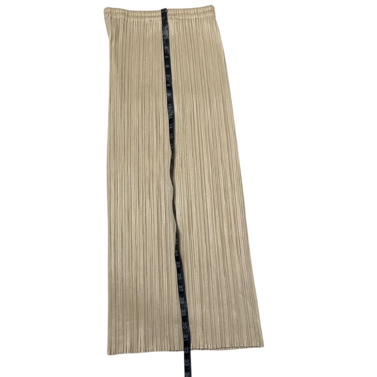 Pleats Please Issey Miyake 700 PLEATS PLEASE ISSEY MIYAKE skirt beige size 1 Size 22" - 10 Thumbnail