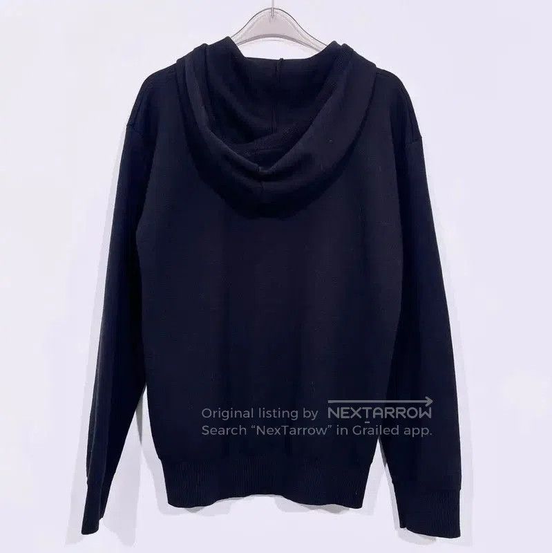 Max Mara MaxMara Black Wool Women's Hoodie . Size XS / US 0-2 / IT 36-38 - 3 Thumbnail