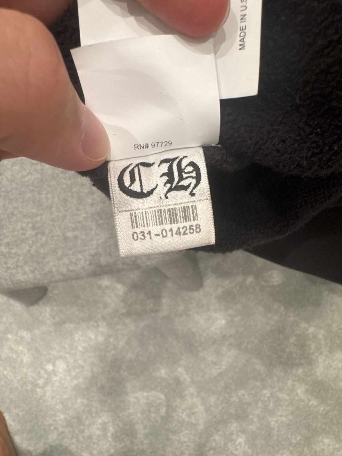 Chrome Hearts Black chrome hearts custom leather patch hoodie Size US M / EU 48-50 / 2 - 9 Thumbnail