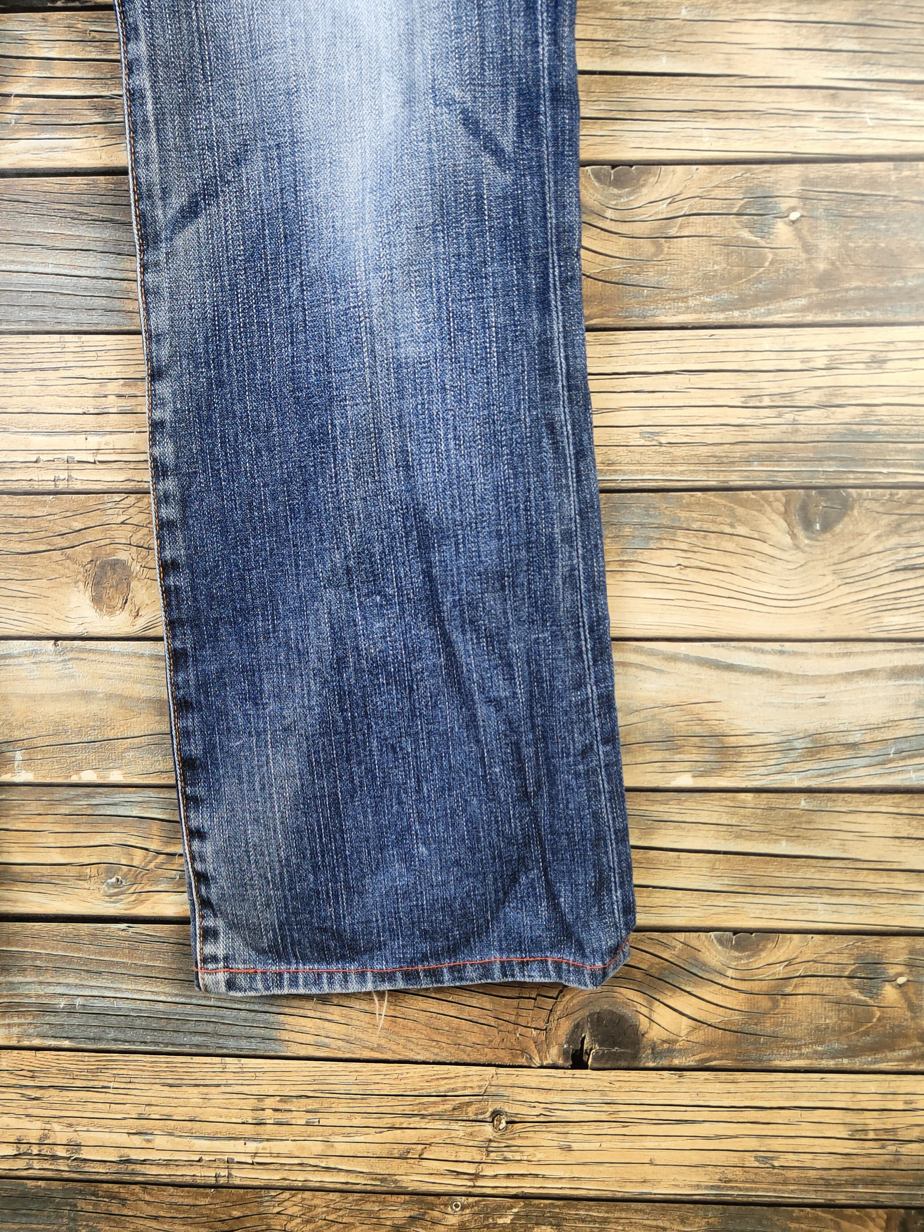 Levi's Levi's Blue Distressed Ripped Jeans #S2925 Size US 31 - 6 Thumbnail